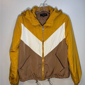 Love Tree Yellow and Windbreaker with Colorblock Design